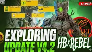 PUBG Mobile V4.2 Update is Here! 🚀 Live Exploration & Tips - HBxREBEL