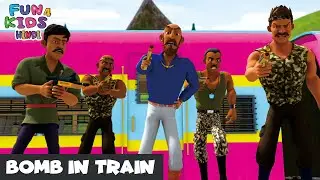 Bomb In Train | ट्रेन में बम | Shiva Ep 157 | Fun 4 Kids Hindi | Super Action Cartoon
