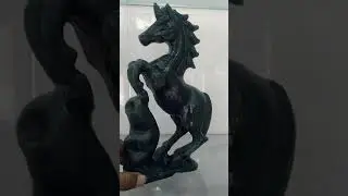 horse (green z)gemstone exotic stone art