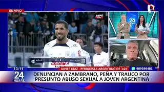 Habla periodista argentino que reveló denuncia contra futbolistas peruanos
