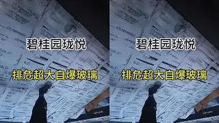 玻璃越大，风险越大！今天协助老板紧急排危一块自爆玻璃！楼下通道以封闭，专人看护，安全警戒，文明施工！#门窗玻璃#玻璃自爆#温州蜘蛛人#温州同城 #温州蜘蛛人 #温州高空作业