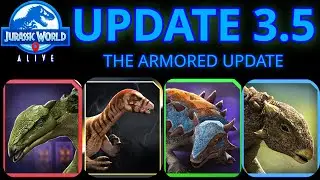 JURASSIC WORLD ALIVE 3.5 UPDATE- Everything You Need to Know! (1st Analysis by IDGT & Practicekat)