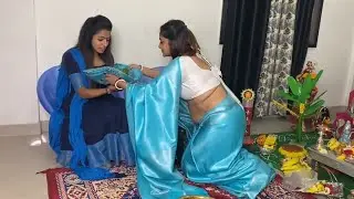 Naveena Yata Hot Ever Shows Her Very Big Huge Fatty Stomach Side View Tummy Blouse Boob View Body