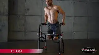 THERACK&reg;️All IN ONE GYM 30LBS. L1-Dips