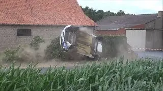 CRASHES Ypres Rally 207 DAY1