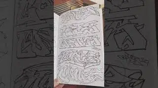 #blackbook #blackbookart #graffitiblackbook #graffitiletters #grafflife #graffitisketch #streetart