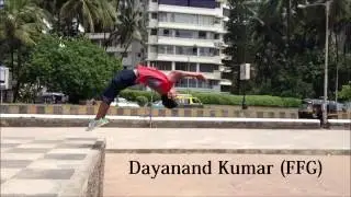 Dayanand Kumar having fun with Flips   Functional Fitness Group FFG   www