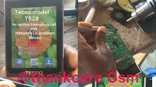 Tecno model T528 network I.C fixed 💯 work perfectly ☑️no more emergency 