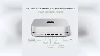 Review: Satechi Mac mini Hub & Stand with SSD Enclosure for NVME/SATA M.2, Mac mini Dock with ...