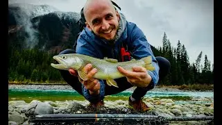&minus;15&deg;C Winter Fly Fishing | Chasing Huge Bull Trout in the Mountains
