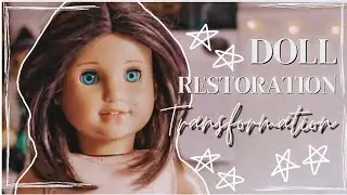 Turning American Girl Doll Chrissa Maxwell Into Elizabeth Cole!? ~ Doll Restoration