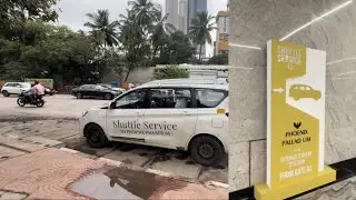 FREE Shuttle service from Science centre aqua line metro to phoenix palladium mall Lower parel  vlog