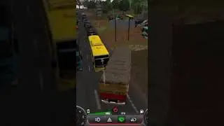 Truck simulator game video short#truck fasa jaam mein bahut tagada wala 😱😱#truck