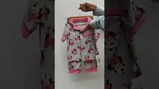 China Imported Fancy Night Suit For Baby Girl's.