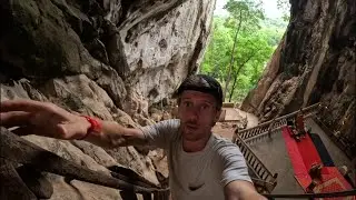 SECRET MONKEY TEMPLE! We found this returning home to Ko Chang!