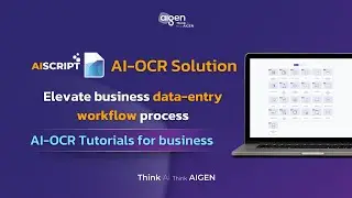 aiScript - A tutorial AI-OCR data-entry workflow service for business | AIGEN