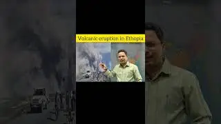 Volcanic eruption in Ethopia #studyiq #opsc #internationalnews #currentaffairs #shorts