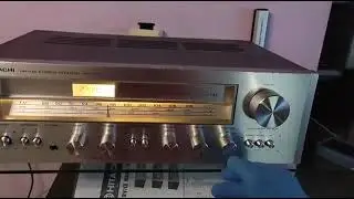 Винтажный ресивер Hitachi SR-503L, прозрачный звук