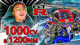 1000 Chevaux et une conduite du diable dans cette GTR !