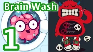 Brain Wash - Amazing Jigsaw Thinking Game Part 1 - Gameplay Walkthrough (iOS,Android)