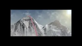 Mount Everest. Route 1975 new