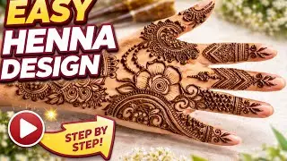 Latest Simple Back Hand Mehndi Desig 2026