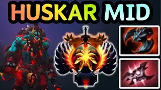🔥 NEW PATCH 7.40b !!! HUSKAR MID ALL IN EVERY FIGHT | DOTA 2 GAMEPLAY 🔥🔥