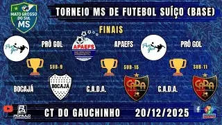 #1484 🏆 Torneio MS de Futebol Su&iacute;&ccedil;o (Sub-9, 11, 13 e 15) / FINAIS 🏆