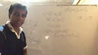 COMBINED MATHS Revision on Vectors Video 5 by SHAM sir