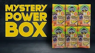 POKEMON OPENING 6 WALMART MYSTERY POWER BOXES! 1:5 VINTAGE PACKS?
