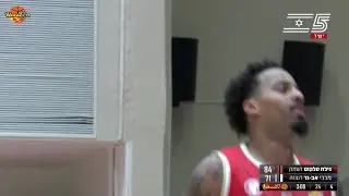 Kyler Edwards with 8 3-pointers vs. MACCABI RAANANA