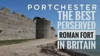 The Best preserved Roman fort in Britain, Portchester Roman Fort #Portsmouth