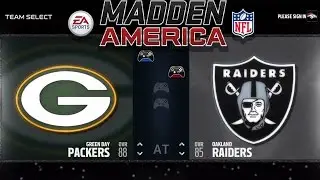 T-Fonk vs. Dave Grunfeld | Packers vs. Raiders | Madden NFL 17 Gameplay (Xbox) | NFL