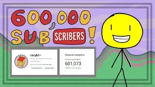 Thanks for 600K subs!