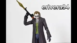 S.H. Figuarts Joker Figure Review The Dark Knight Heath Ledger Bandai Tamashii Nations