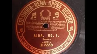 Rare 78rpm record labels no 76 Col - Rena Opera Record 