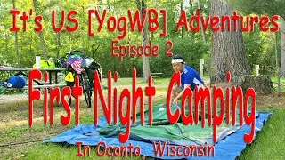Cycling Around Lake Michigan Circle Loop: Hmong Couple's First Night Camping Experience - Episode 2