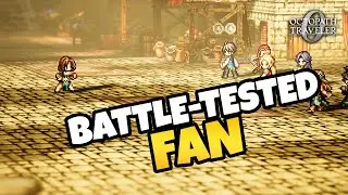 Octopath Traveler  0: Battle Tested Fan (Sandcat Dancer NPC Fight)