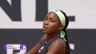 Coco Gauff gives Yulia Putinseva nearly 2 Bagels 🥯 WTA Tennis Coverage Rome