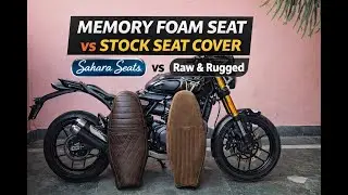 Best Seats for your bike | Memory Foam vs Stock Seat Cover &ndash; Honest Review