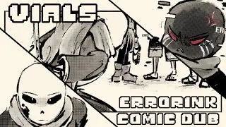 Флаконы //Error x Ink Comic Dub// AU Sanses