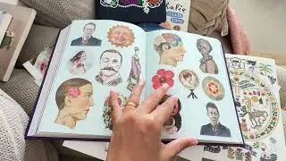 Antiquarian Sticker Book &ldquo;Imaginarium&rdquo; silent preview 