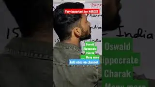Must watch video single liner Qstn. for NORCET || full video on channel #norcet #aiims #norcet2023