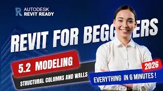 Revit - Tutorial for Beginners in 6 MINUTES ! [ COMPLETE GUIDE 2026 ]