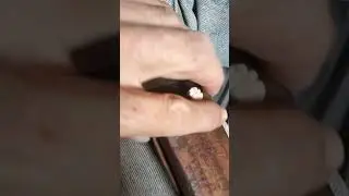 Upgrade for my scrap lumber knife scabbard.
