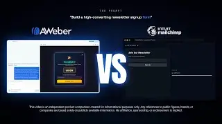 AWeber AI Signup Form Builder vs Mailchimp: From Idea to Reality in 71 Seconds