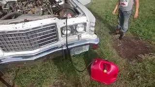 It's Alive!1976 Ford LTD 351M Running after 35 years #fypage #coldstart #revival