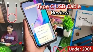 USB Cable Type C Review by Amazon 🔥 Under 200 Only | Unboxing Type C USB Cable #amazonreview #amazon