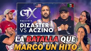 👑 ¡POR ESTO ACZINO ES EL GOAT! - COLOMBIANOS REACCIONAN a ACZINO vs DIZASTER [GTX]