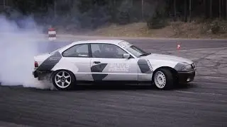 Drift NoCamp #4 BMW e36 Onboard single run